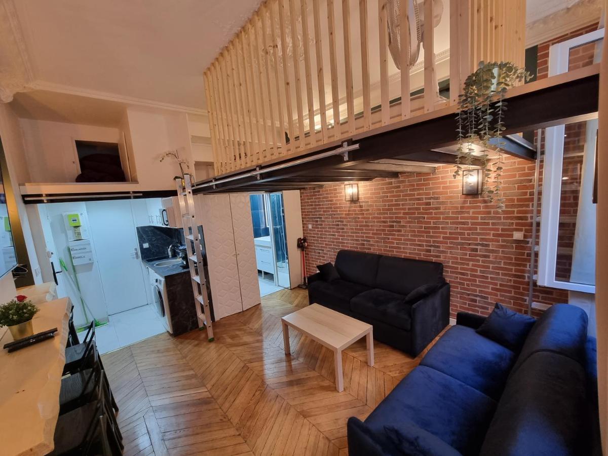 Beautiful Mini Loft Near Saint-Lazare Aparthotel Париж Екстериор снимка