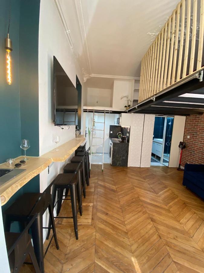 Beautiful Mini Loft Near Saint-Lazare Aparthotel Париж Екстериор снимка