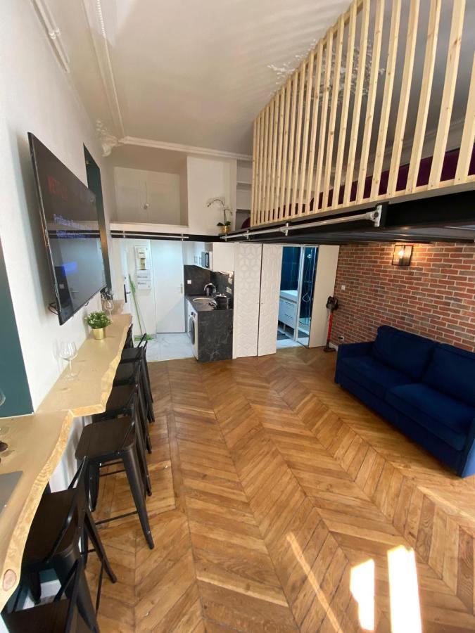 Beautiful Mini Loft Near Saint-Lazare Aparthotel Париж Екстериор снимка