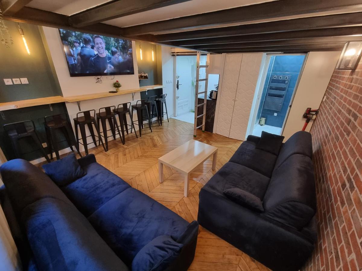 Beautiful Mini Loft Near Saint-Lazare Aparthotel Париж Екстериор снимка