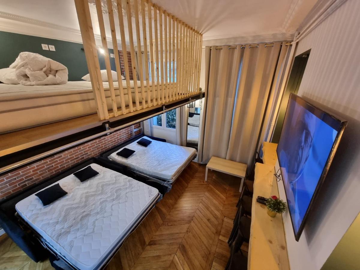 Beautiful Mini Loft Near Saint-Lazare Aparthotel Париж Екстериор снимка